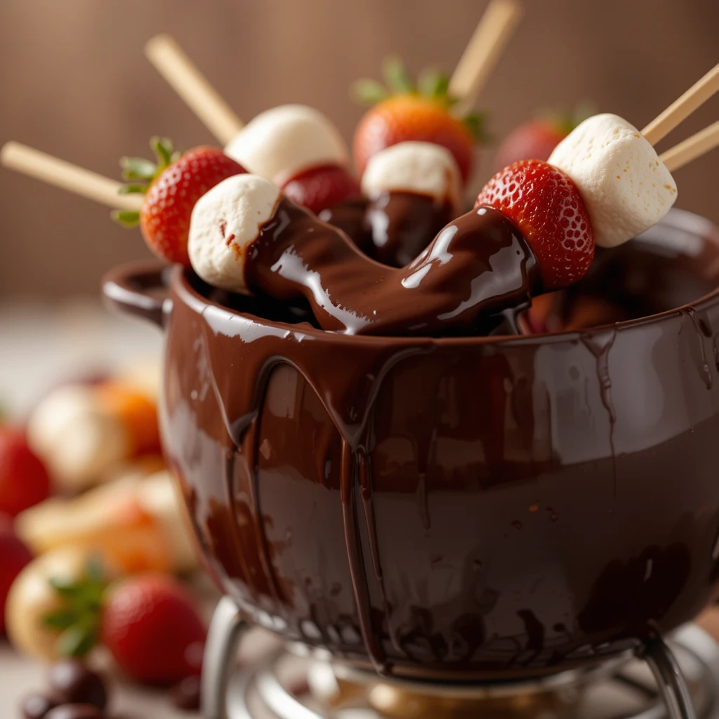 7 Best Chocolate Desserts: Step-by-Step Recipes for Decadent Treats 4 Decadent Chocolate Fondue Recipe