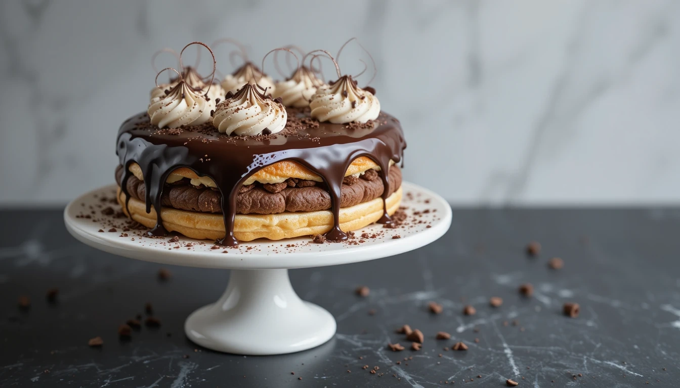 How to Make the Perfect Eclair Cake: Step-by-Step Guide 1 No-Bake Eclair Cake with Graham Crackers and Chocolate Frosting