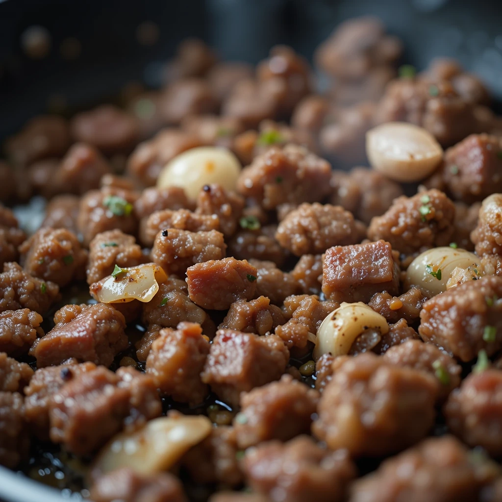 4 Quick Steps to Prepare Ground Deer Meat Recipes 3 Browning ground deer meat: cooking techniques for venison.
