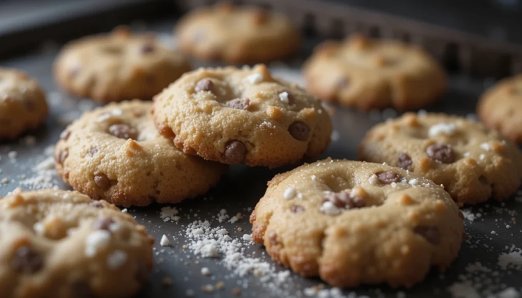 "Delicious Cake Mix Cookies Fresh Out of the Oven"