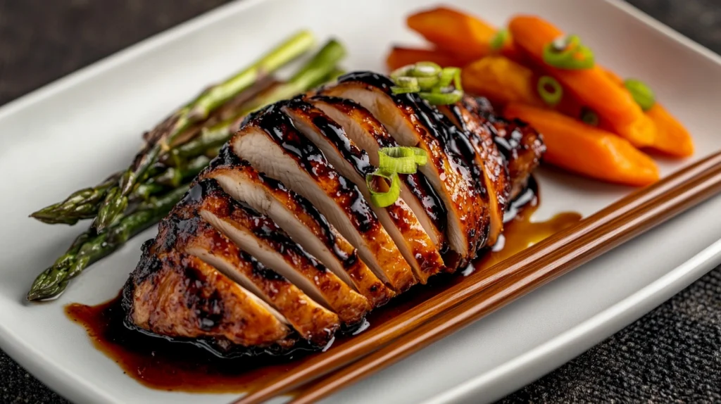 "Close-up of a Black Chicken with Dark Feathers and Skin"