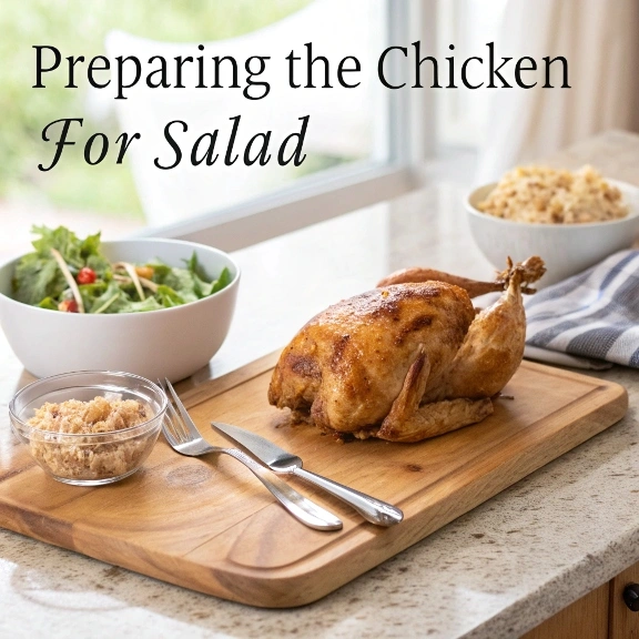 Easy Rotisserie Chicken Salad Recipe: A Quick & Tasty Meal 2 a realistic high resolution image of a kitchen c ezgif.com png to webp converter