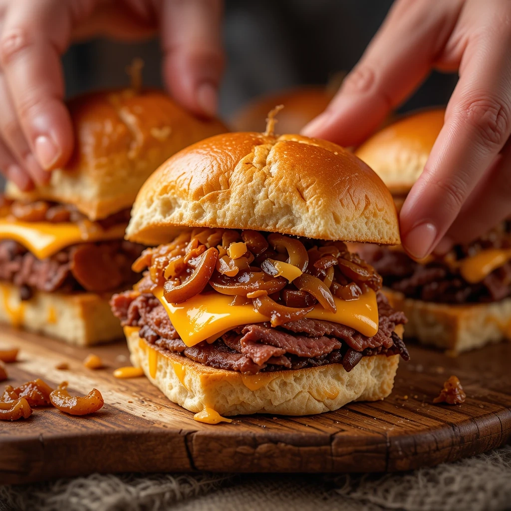 How to Make the Best Roast Beef Sliders: A Crowd-Pleasing Recipe 5 Delicious Roast Beef Sliders with Melted Cheese and Garlic Butter