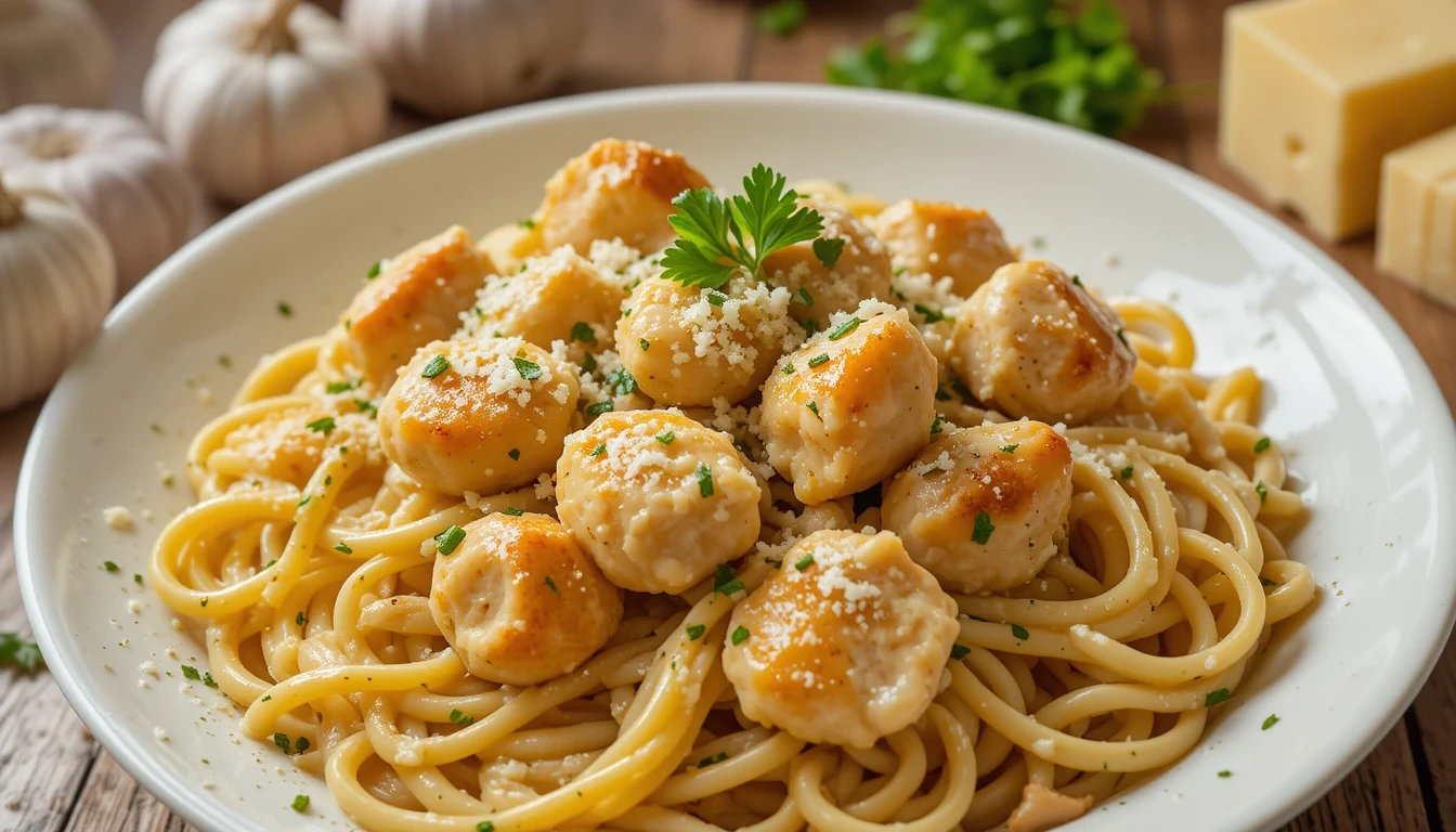 5 Easy Garlic Parmesan Chicken Pasta Recipes You Need to Try 1 Creamy Garlic Parmesan Chicken Pasta – A Delicious Comfort Meal