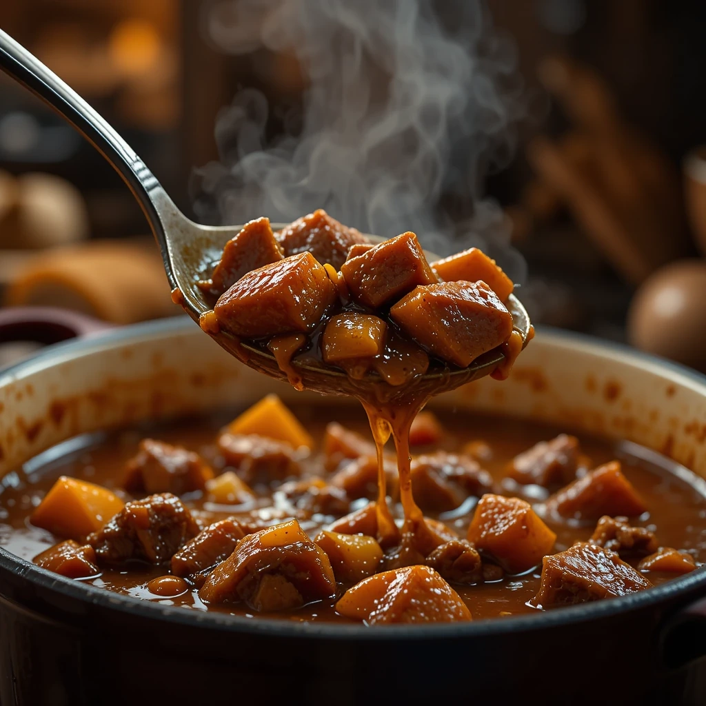 7 Easy Steps to the Perfect Beef Stew Recipe 5 Achieving perfect beef stew consistency.