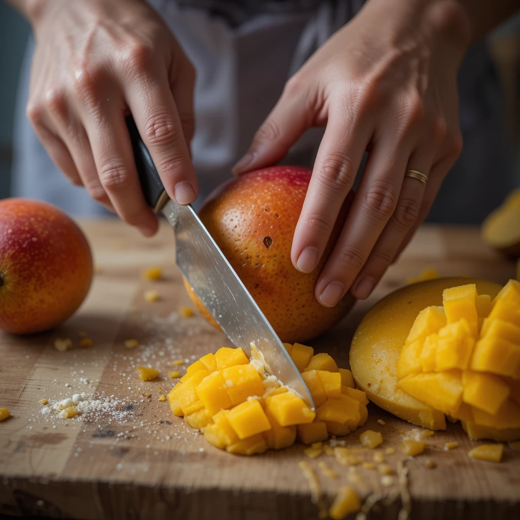 7 Simple Steps to the Perfect Mango Dessert Recipes 2 Step-by-Step Guide to Preparing and Cutting a Mango