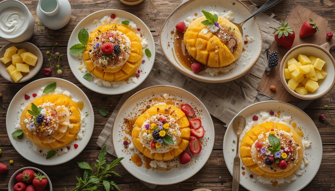 "Tropical Mango Dessert Recipes for Every Occasion"