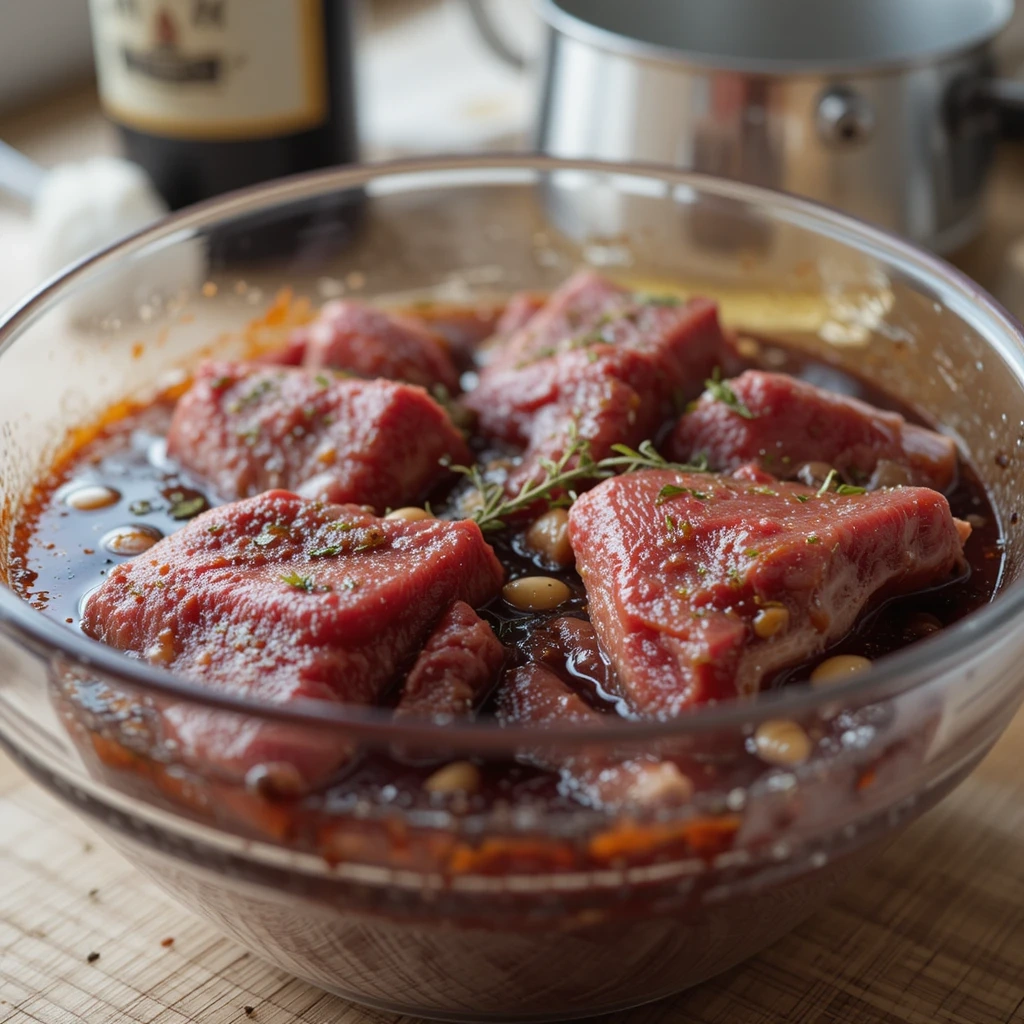 How to Cook Beef Cheeks to Perfection: A Tender and Flavorful Recipe 3 From Tough to Tender: Mastering Beef Cheeks with the Right Technique"