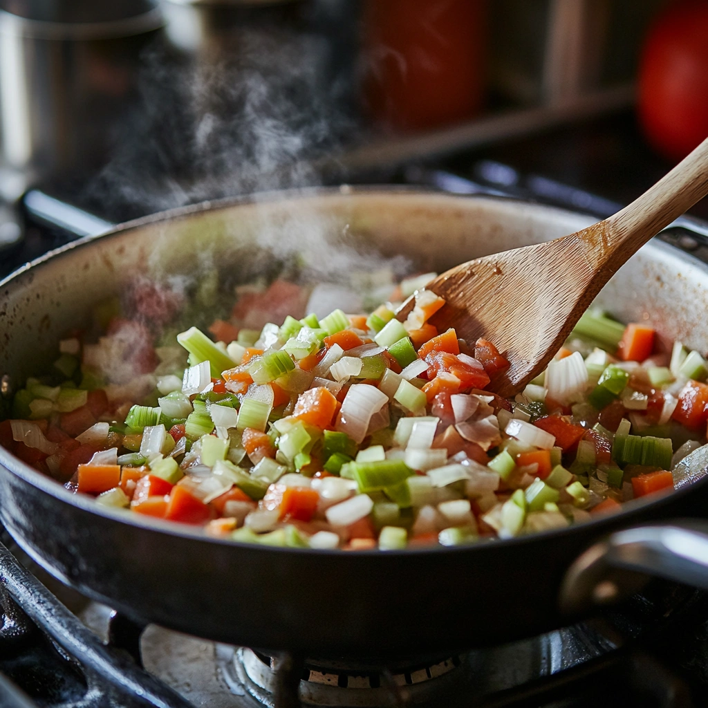 7 Simple Steps for Perfect Porcupine Soup 3 u4538166122 A large pot on a stovetop with onions garlic cele 90af0bd1 cc78 40b3 b59c 0880b788f0af 0 ezgif.com png to webp converter